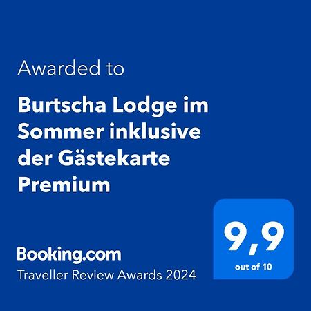 Burtscha Lodge Bürserberg Extérieur photo